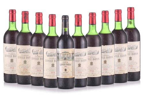 Lot 35 - 9 bottles of Chateau Leoville Barton 2eme Cru...
