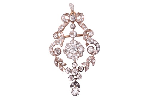 Lot 47 - A late 19th / early 20th-century diamond...