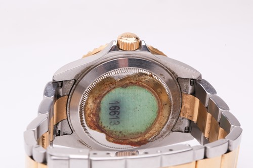 Lot 429 - A Rolex Submariner Bi-metal Blue dial...