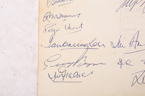 Lot 368 - 1966 England World Cup Team: a fully...