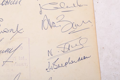 Lot 368 - 1966 England World Cup Team: a fully...