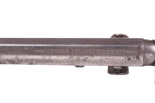 Lot 328 - A cased London-made Colt 1851 Navy pattern...