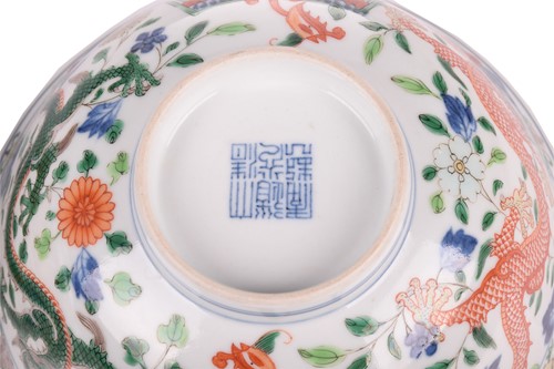 Lot 146 - A matched pair of Chinese "Dragon and Phoenix"...