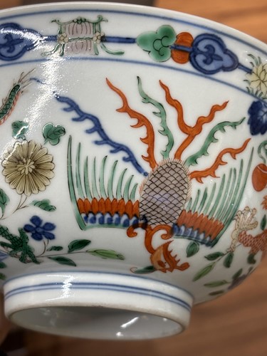 Lot 146 - A matched pair of Chinese "Dragon and Phoenix"...