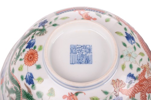 Lot 146 - A matched pair of Chinese "Dragon and Phoenix"...