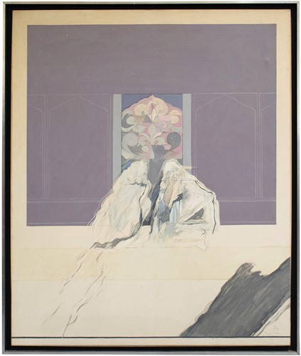 Lot 61 - Bryan Organ (b. 1935), "Beggars", signed and...