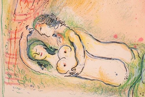 Lot 64 - Marc Chagall (1887-1985), 'Oh Happy Bridegroom'...