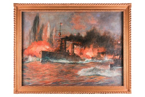 Lot 3 - Charles Dixon (1872-1934), Admiral Beatty’s...