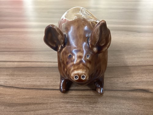 Lot 279 - A large Wemyss Ware pig, naturalistically...