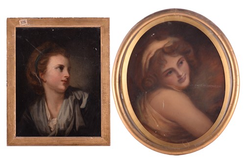 Lot 8 - Manner of Jean-Baptiste Greuze (1725 - 1805)...