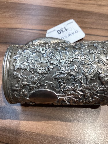 Lot 130 - A 19th-century South Burmese silver crescent...