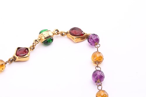 Lot 94 - Chanel - a beaded sautoir necklace, from the...