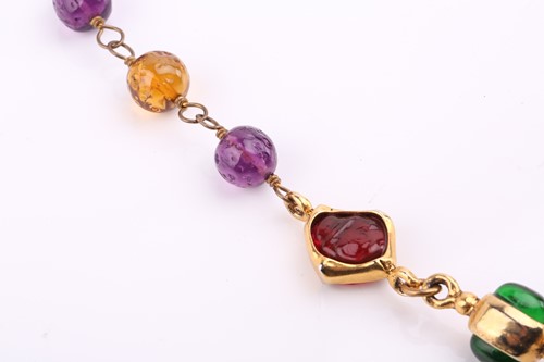 Lot 94 - Chanel - a beaded sautoir necklace, from the...