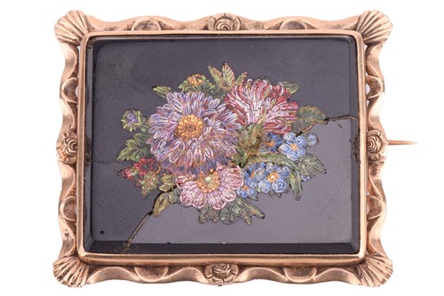 Lot 9 - An Early 19th-century Italian micromosaic...