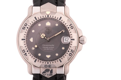 Lot 348 - A very rare Tag Heuer 6000 Chronometer McLaren...
