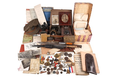 Lot 323 - Of WWI interest: an extensive archive of...