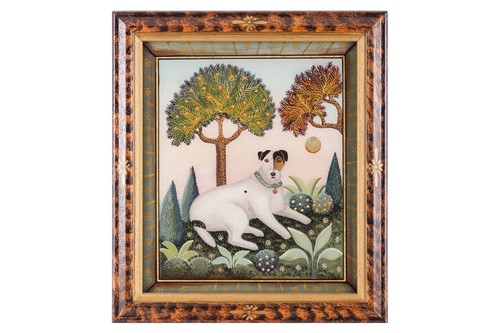 Lot 90 - Marie Amalia (b. 1967) French, Le Jack Russel...