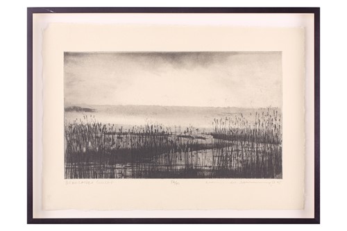 Lot 42 - Norman Ackroyd (b.1938), Brancaster Sunset,...
