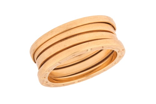 Lot 175 - Bulgari - a B.zero1 ring in yellow metal,...