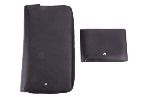 Lot 410 - Montblanc - a Meisterstück long travel wallet...