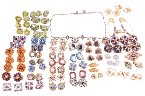 Lot 223 - A collection of over forty pieces of costume...
