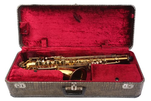 Lot 332 - A French Henri Selmer Mark VI tenor saxophone,...