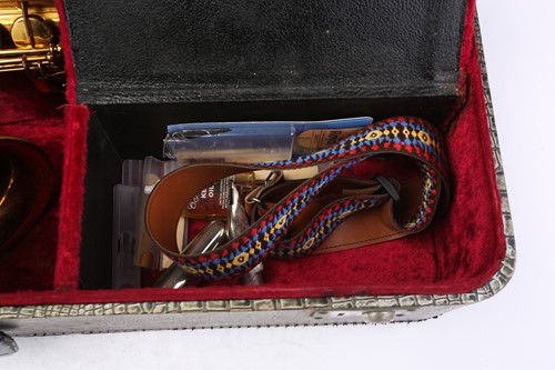 Lot 332 - A French Henri Selmer Mark VI tenor saxophone,...