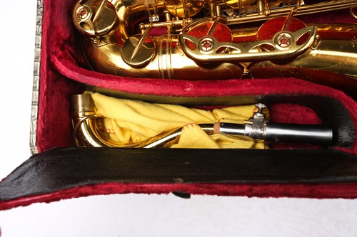 Lot 332 - A French Henri Selmer Mark VI tenor saxophone,...