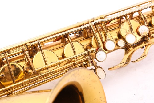 Lot 332 - A French Henri Selmer Mark VI tenor saxophone,...