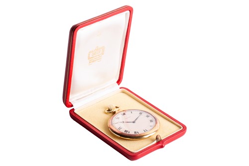 Lot 386 - A Fine and Rare Cartier 18k Minute Repeater...