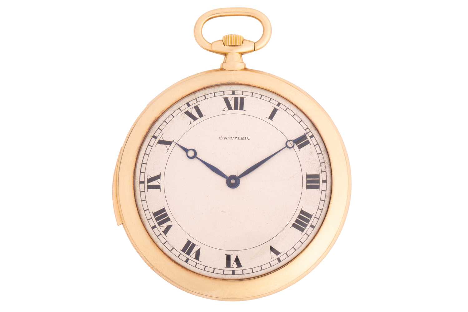 Lot 386 - A Fine and Rare Cartier 18k Minute Repeater...