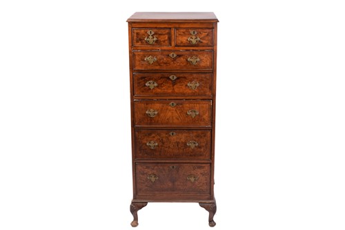 Lot 149 - A  "Mid Century Vintage" burr walnut veneered "...