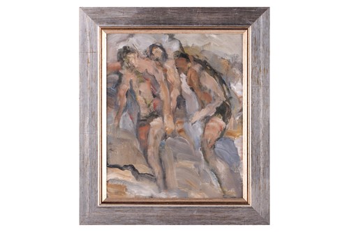 Lot 25 - Robert Medley (1905-1994) 'Bathers', unsigned,...