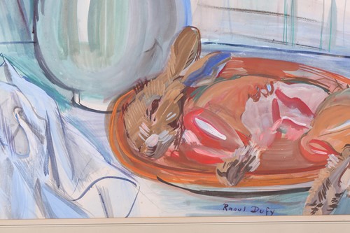 Lot 35 - Raoul Dufy (1877 - 1953) French, still life of...