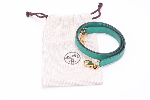Lot 322 - Hermès - a Kelly Sellier 28 in Vert Jade Epsom...