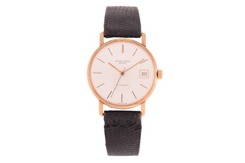 Lot 241 - A Favre-Leuba 9ct Mechanical Gentleman's...