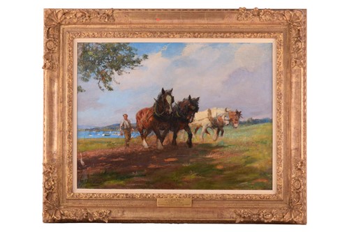 Lot 8 - Lucy Kemp-Welch (1869 - 1958), The Happy...