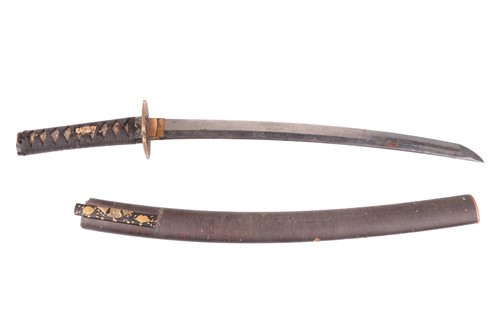 Lot 113 - Awataguchi; a Japanese Wakizashi, Edo Period,...