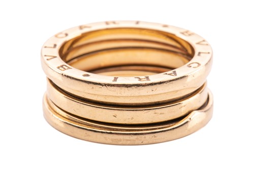 Lot 41 - Bulgari - a B.zero1 ring in yellow metal,...