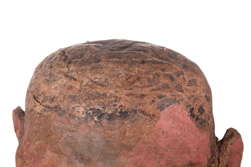 Lot 325 - An original over-sized papier mache mask/head,...