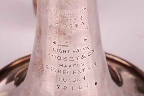 Lot 331 - A Boosey & Co 'Solbron Class A' Cornet, serial...