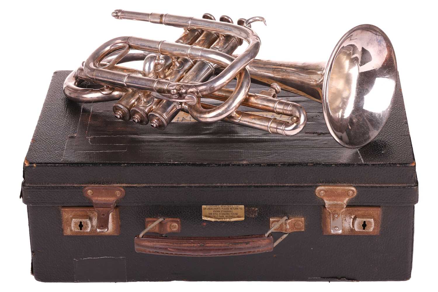 Lot 331 - A Boosey & Co 'Solbron Class A' Cornet, serial...