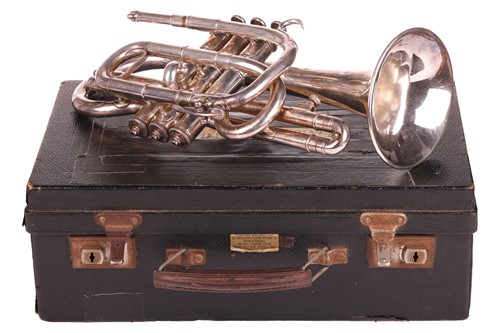 Lot 331 - A Boosey & Co 'Solbron Class A' Cornet, serial...