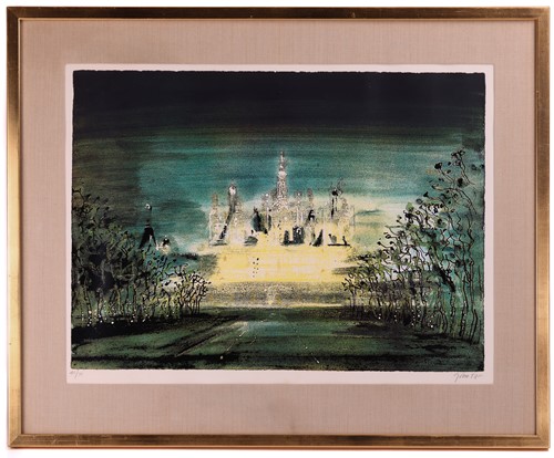 Lot 81 - John Piper (1903-1992), ‘Chambord’, signed and...