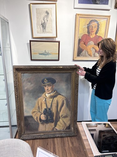 Lot 170 - Sir Oswald Birley (1880-1952), Portrait of...