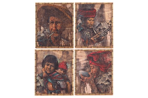 Lot 12 - Prayat Pongdam (1934 - 2014) Thailand, a set...