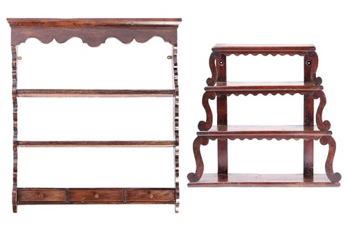Lot 145 - An 18th-century stained wood graduated...