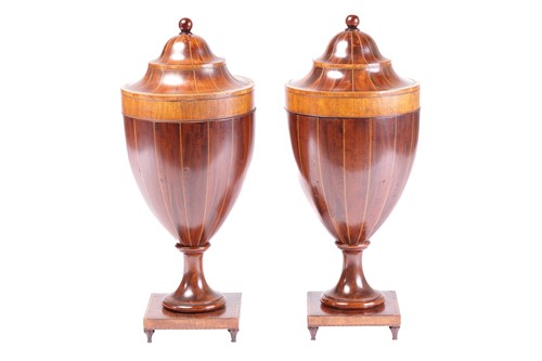 Lot 176 - A fine pair of George III Sheraton period...