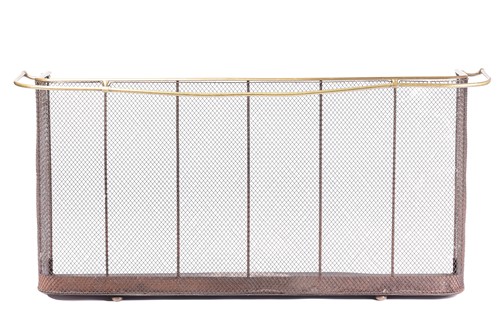 Lot 137 - A "Country House" brass-topped nursery...