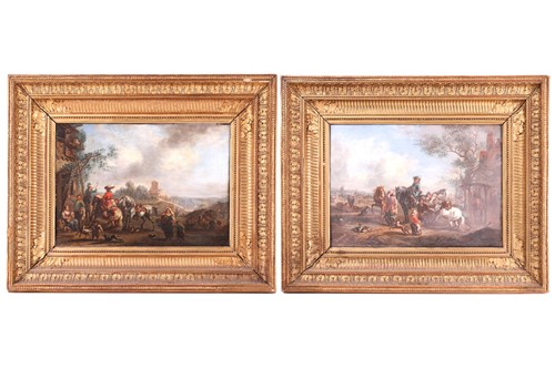 Lot 7 - Manner of Pieter Wouwerman (1623 - 1682),...